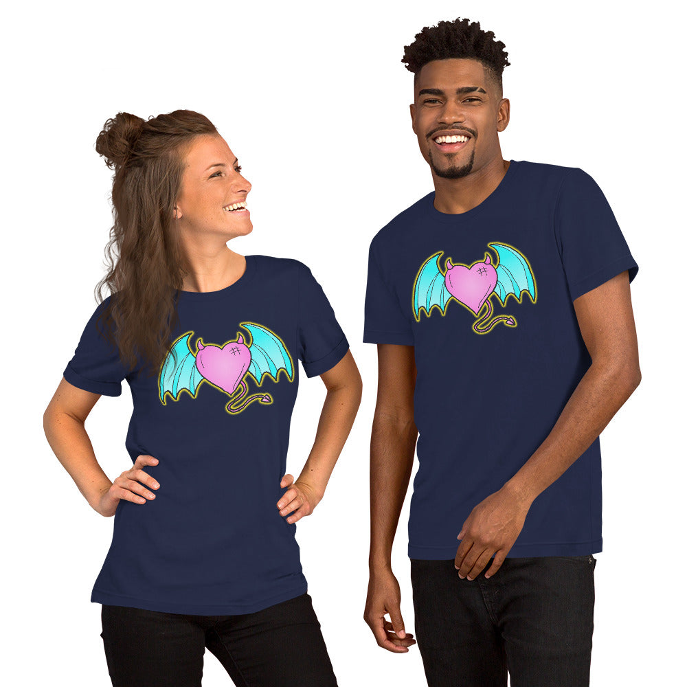 Devil of Love Unisex t-shirt