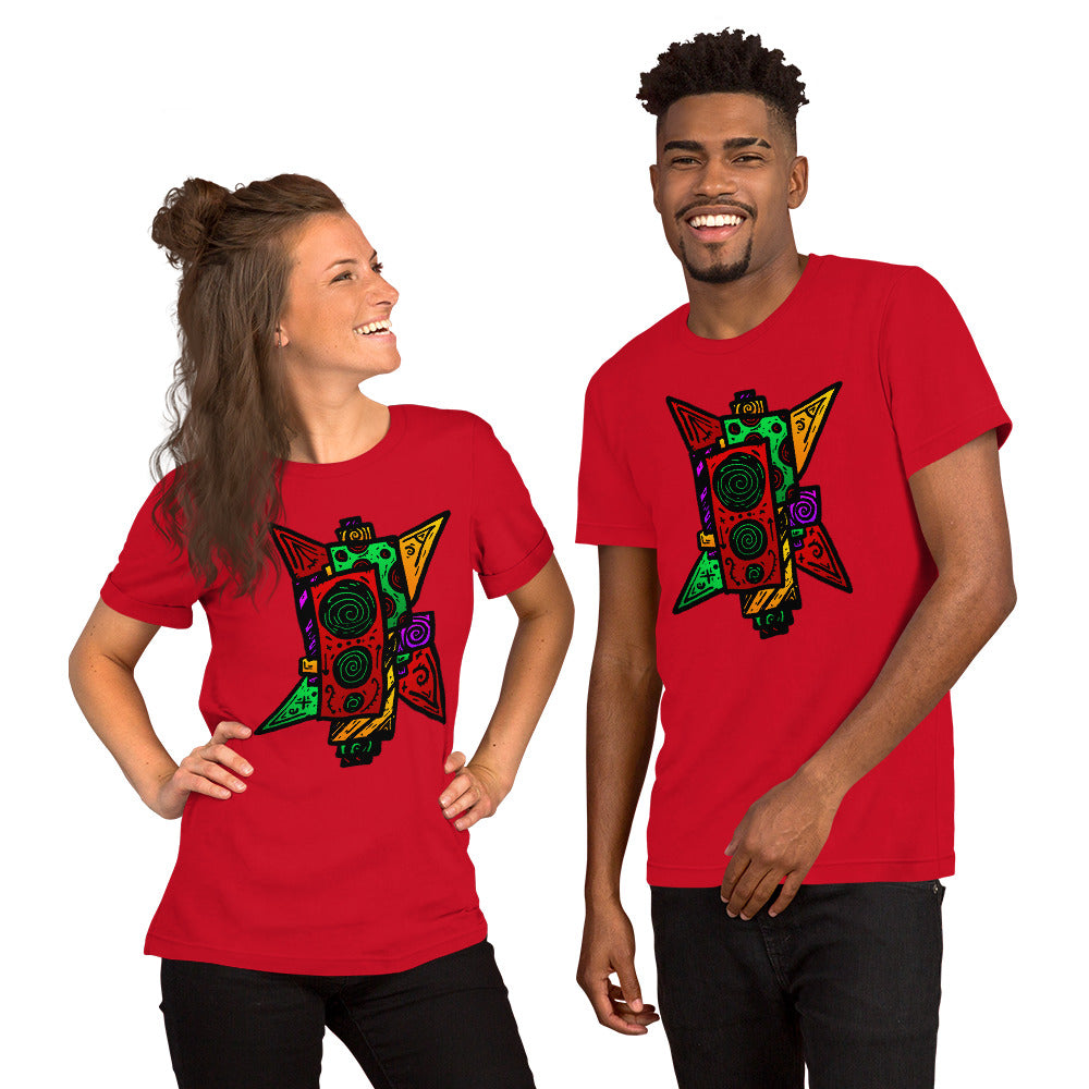 Rocket Speaker Unisex t-shirt