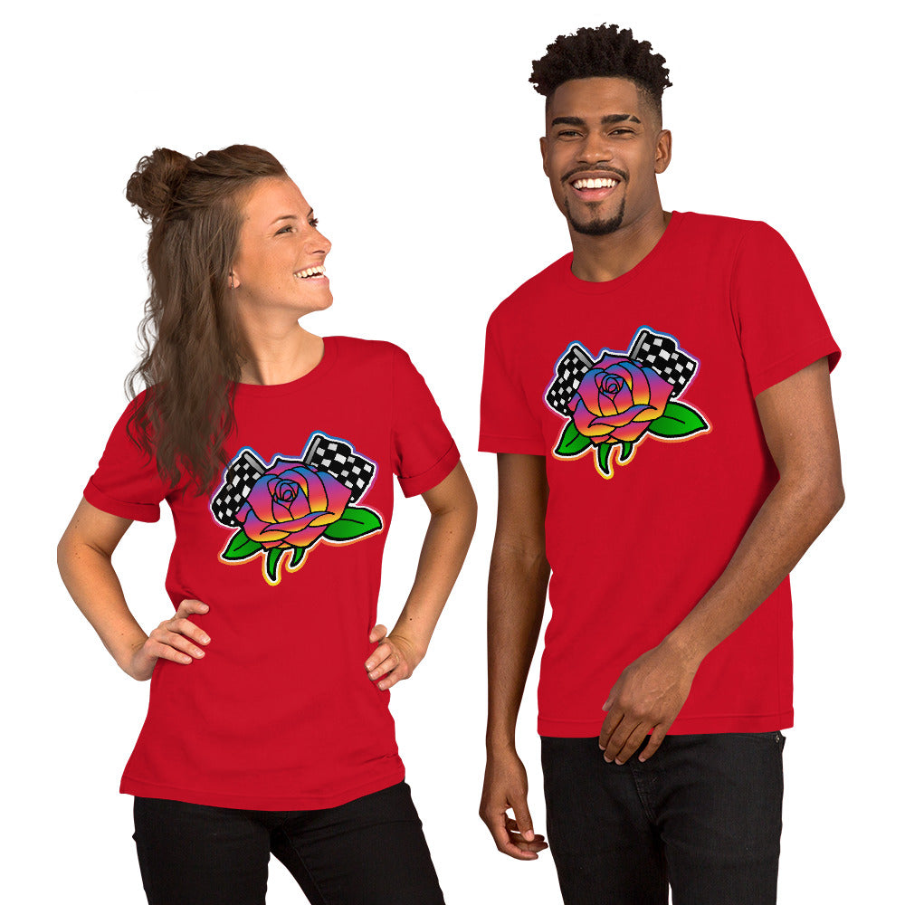 Rose to Victory Unisex t-shirt