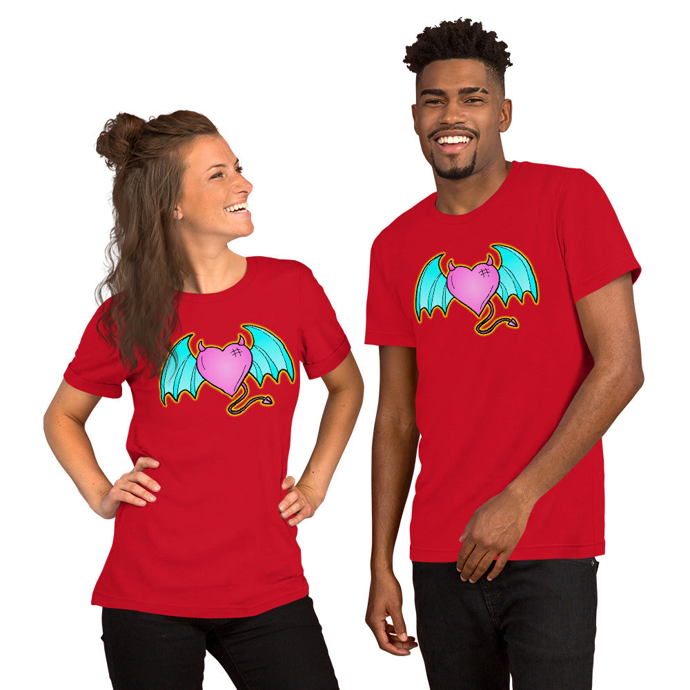 Devil of Love Unisex t-shirt