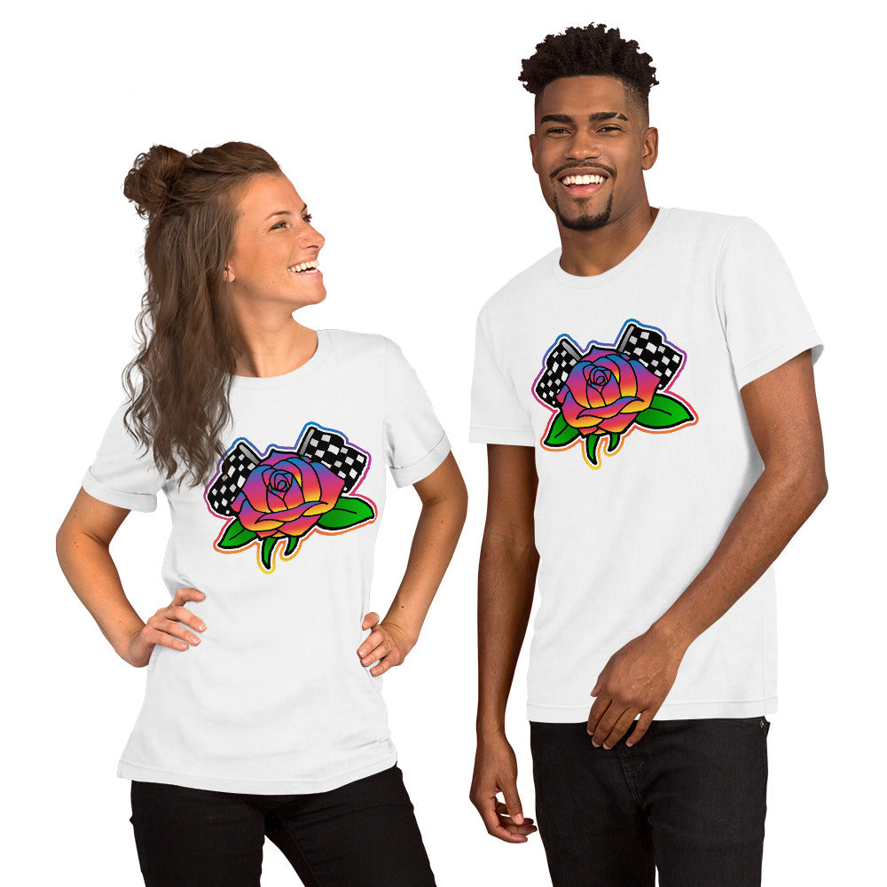 Rose to Victory Unisex t-shirt