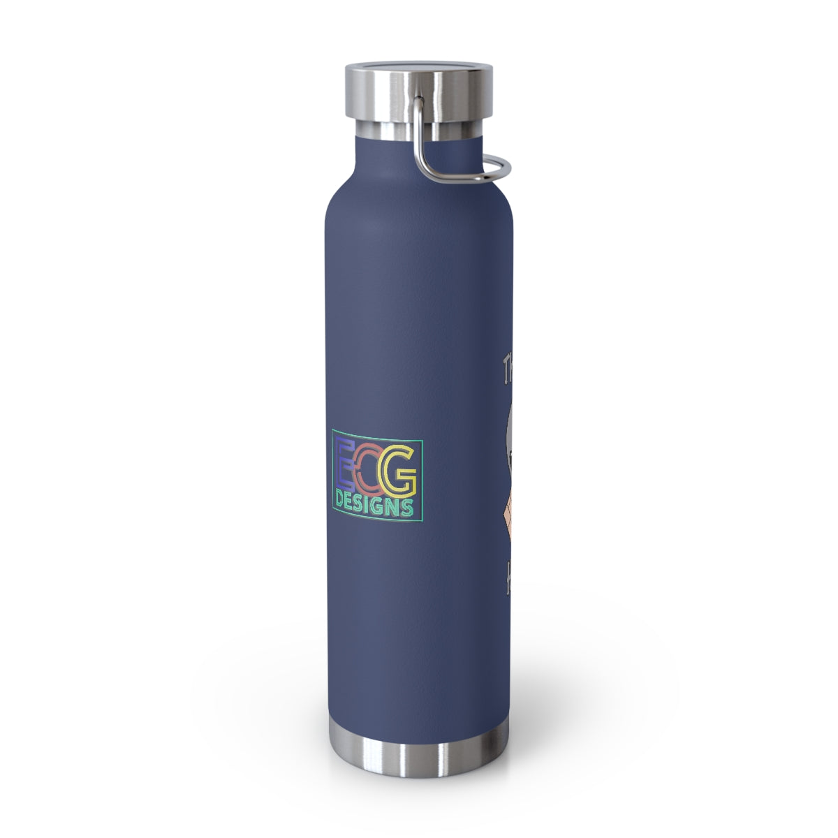 Gray Alien 22oz Vacuum Insulated Bottle