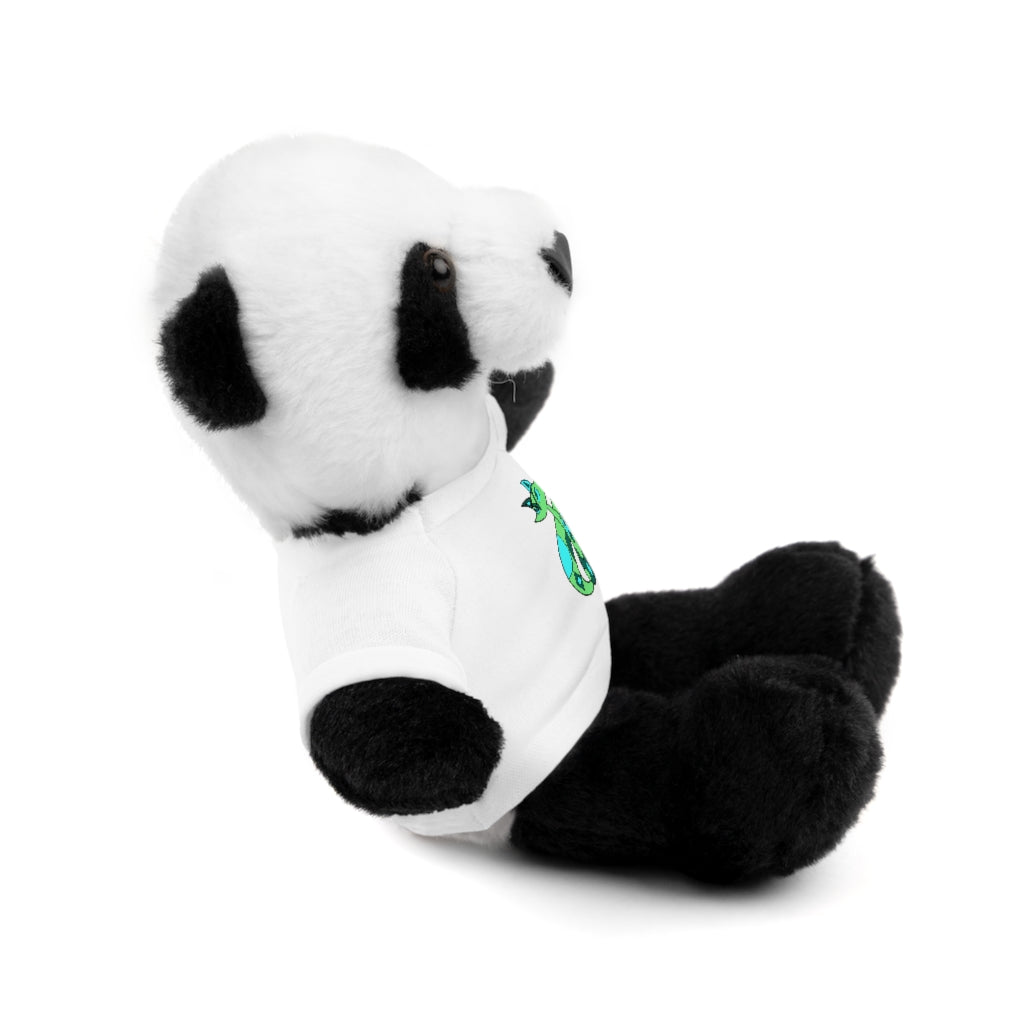 Green Cat Stuffed Animals with Tee