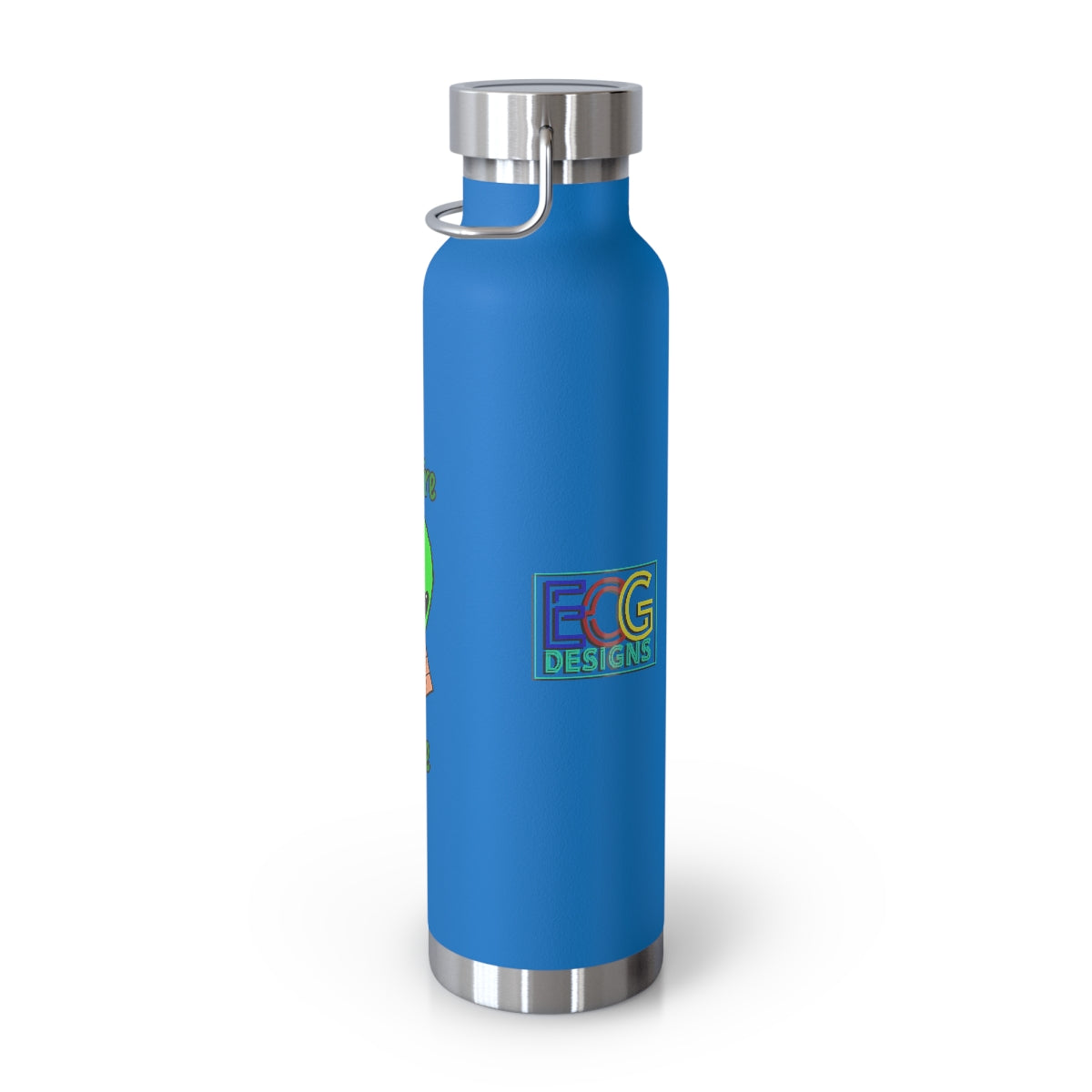 Green Alien 22oz Vacuum Insulated Bottle