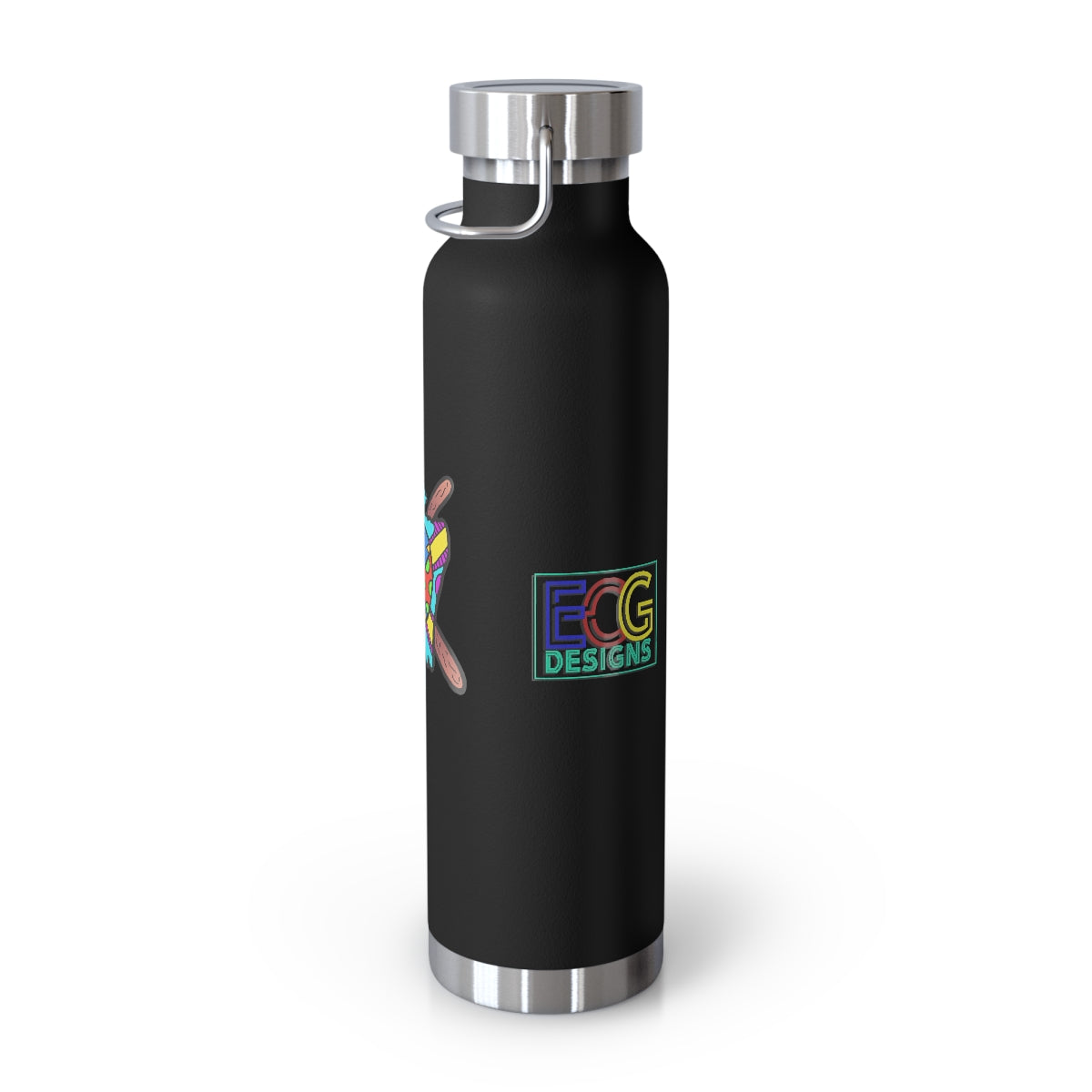 Multicolored Melted Popsicle 22oz Vacuum Insulated Bottle