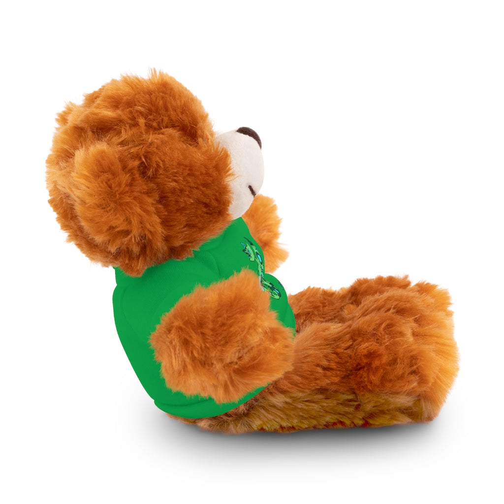 Green Cat Stuffed Animals with Tee