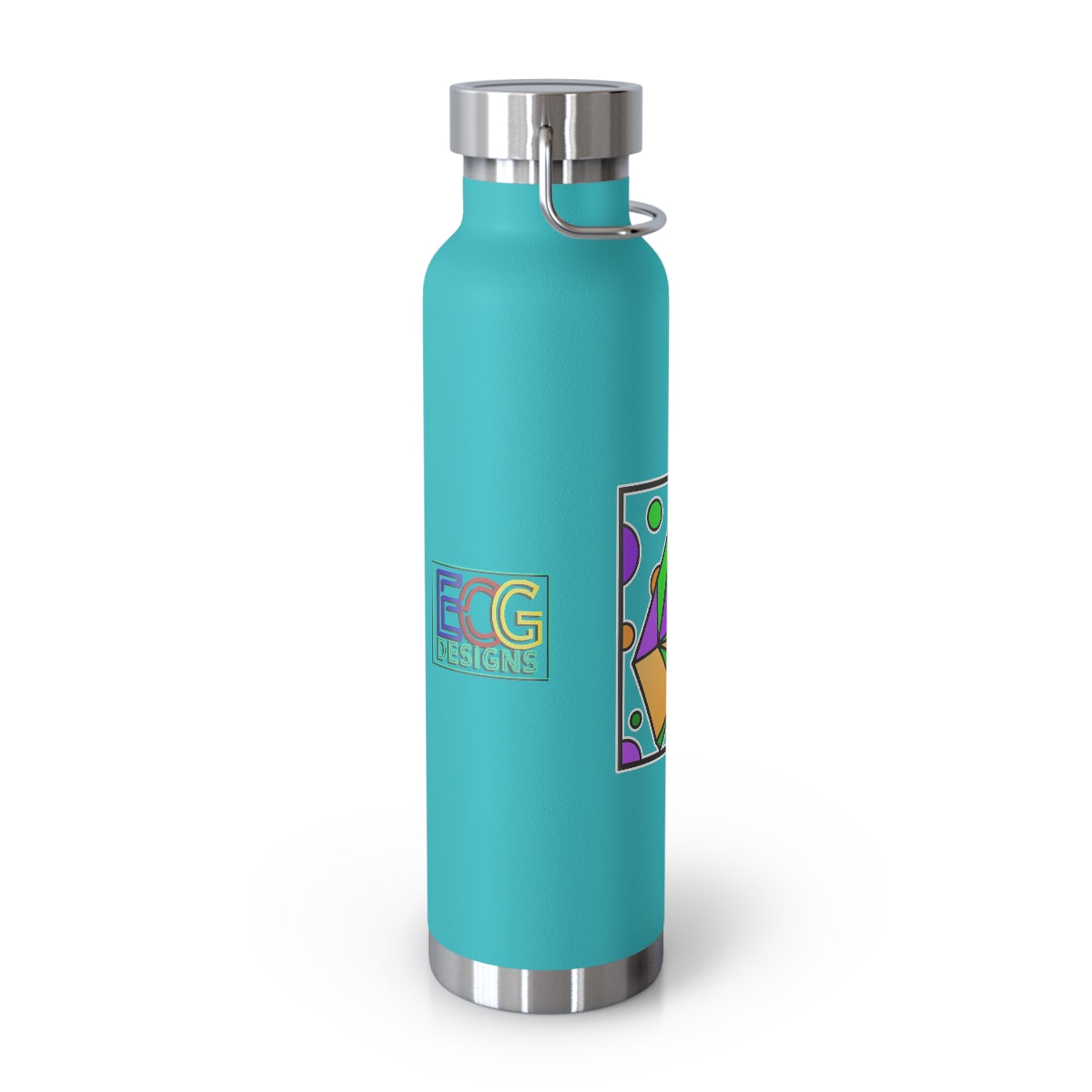 Mardi Gras Box Dog 22oz Vacuum Insulated Bottle