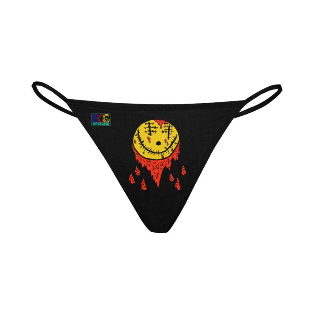 The Bloody Smile Women's All Over Print G-String Panties (Model L35)