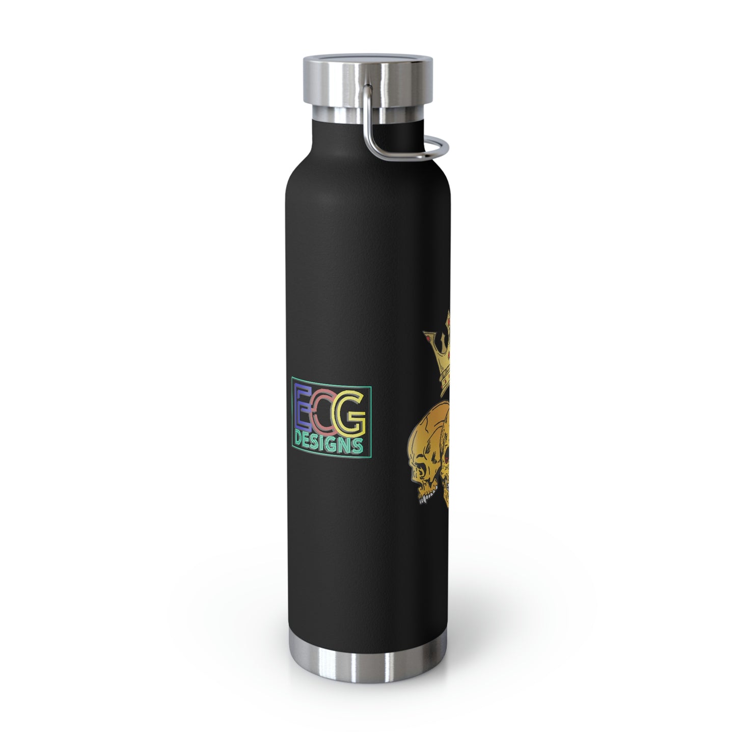 Triple Skull Crown 22oz Vacuum Insulated Bottle