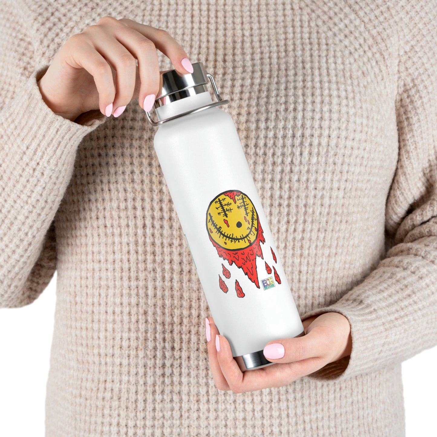 The Bloody Smile 22oz Vacuum Insulated Bottle