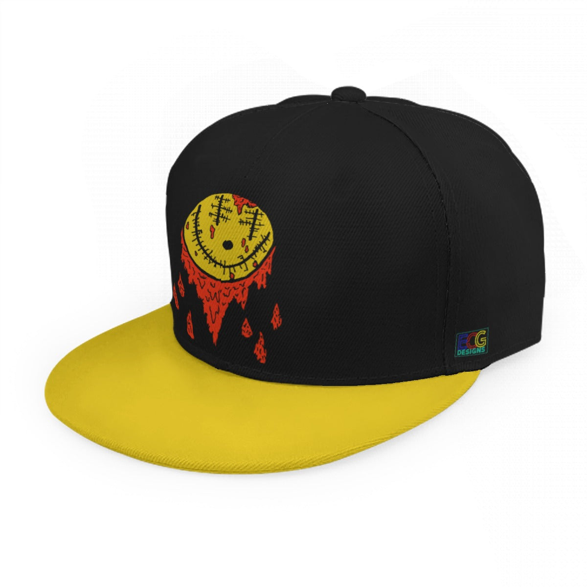 The Bloody Smile Baseball Cap With Flat Brim