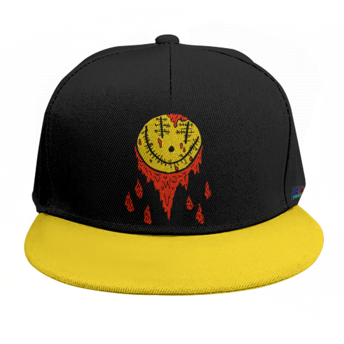 The Bloody Smile Baseball Cap With Flat Brim