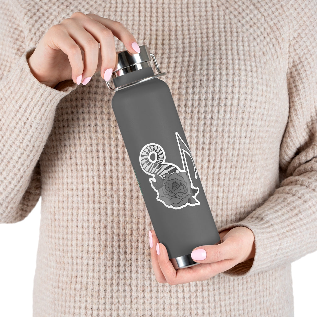 Musical Rose 22oz Vacuum Insulated Bottle