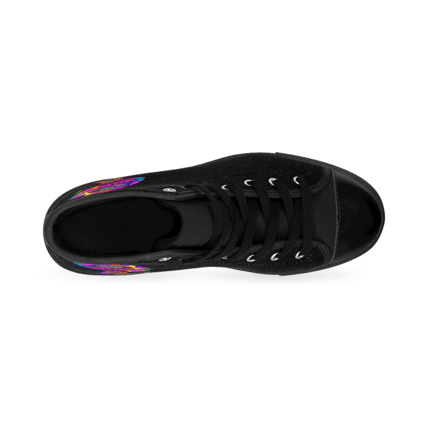 Rainbow Skull Shroom Men's Classic Sneakers