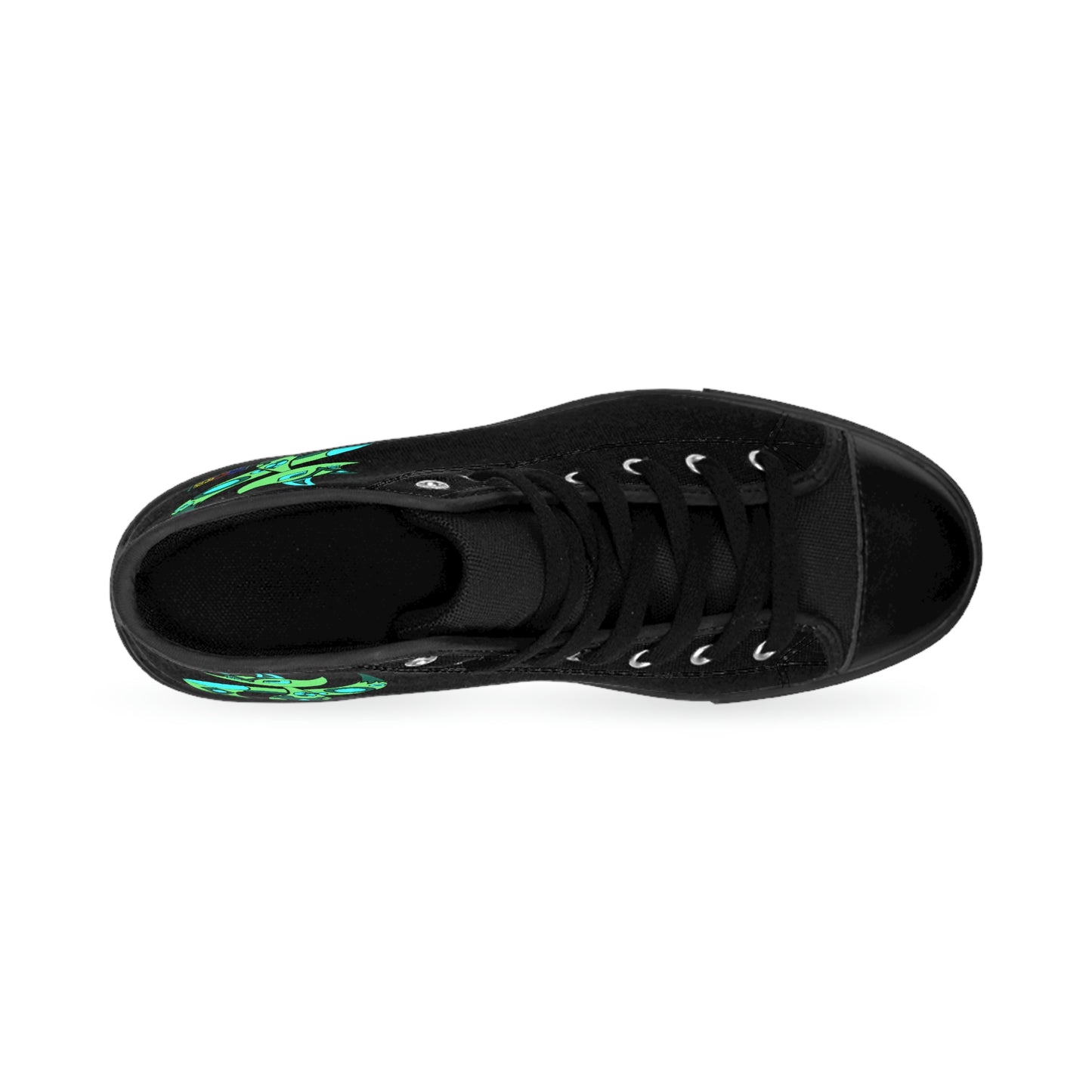 Green Cat Men's Classic Sneakers