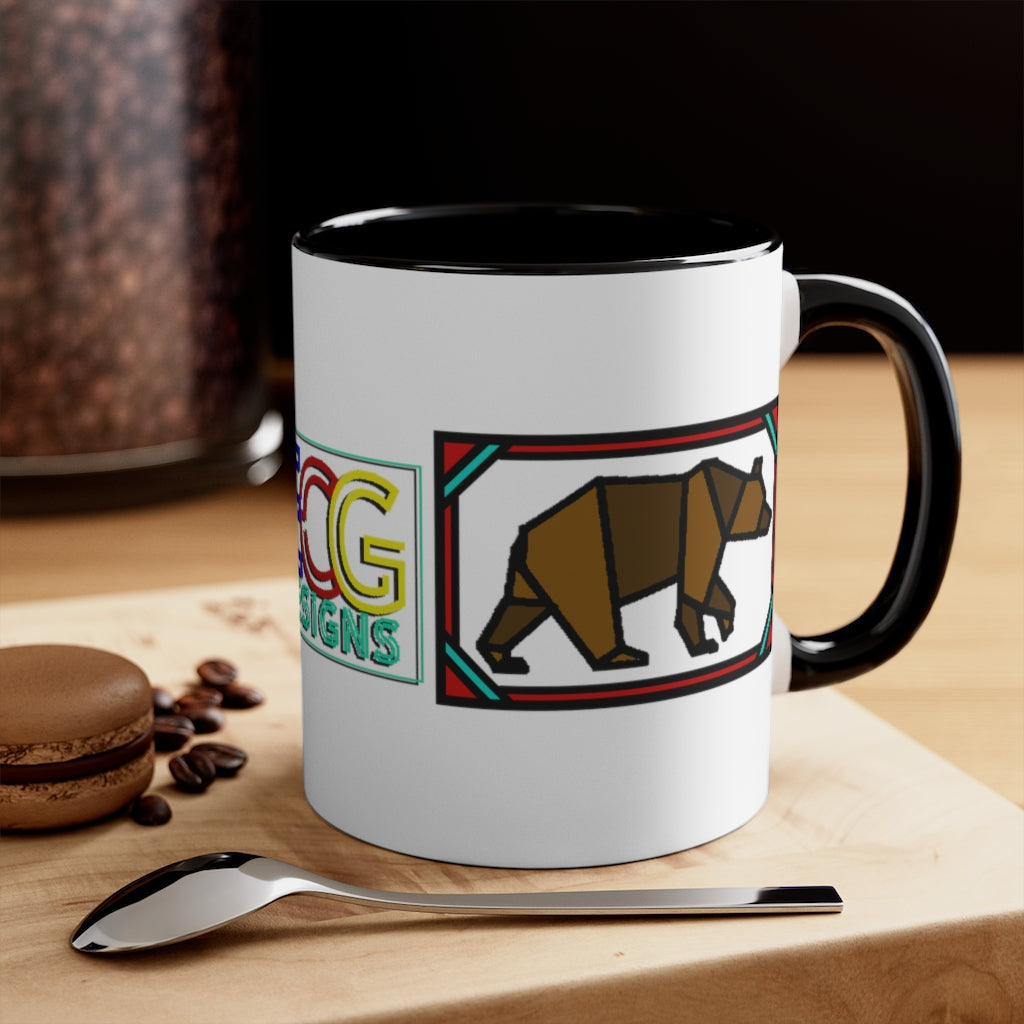 Brown Box Bear Accent Coffee Mug, 11oz