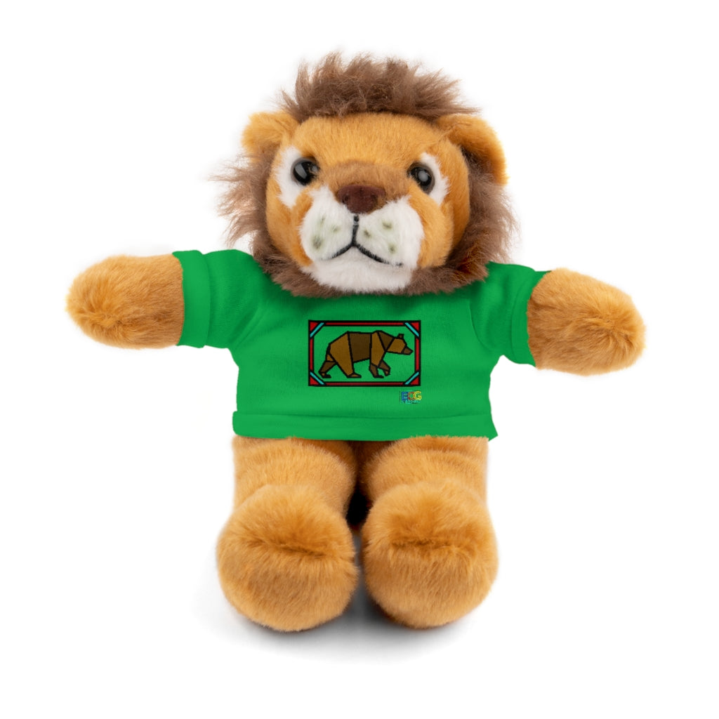 Brown Box Bear Stuffed Animals with Tee