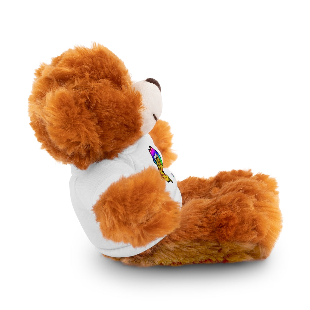 Rainbow Pizza Tongue Stuffed Animals with Tee