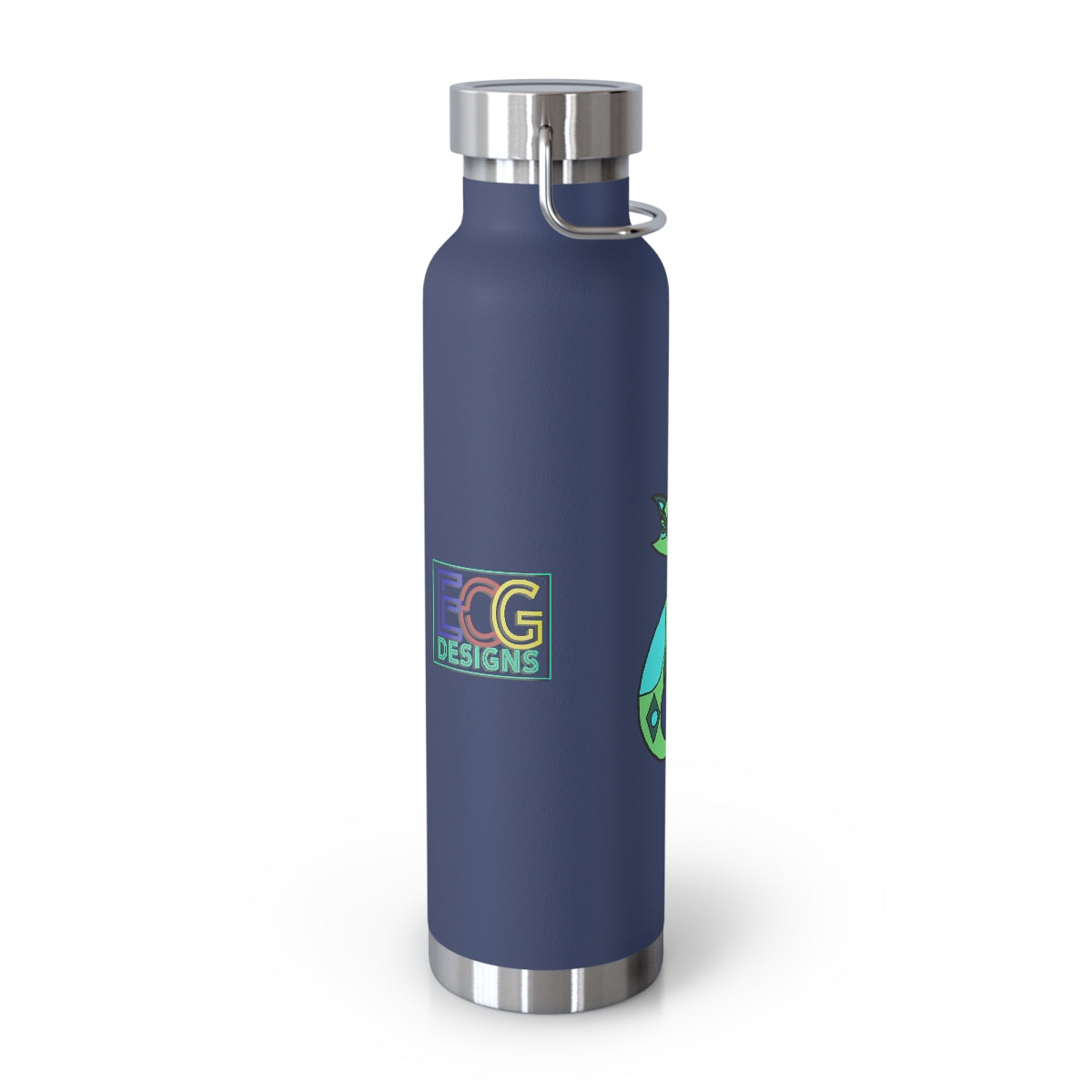 Green Cat 22oz Vacuum Insulated Bottle