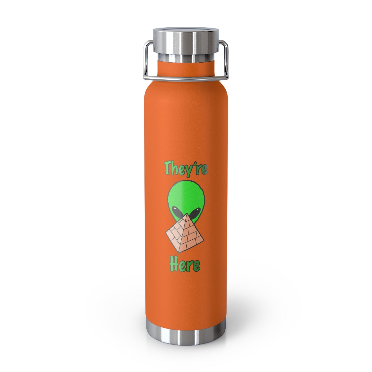 Green Alien 22oz Vacuum Insulated Bottle