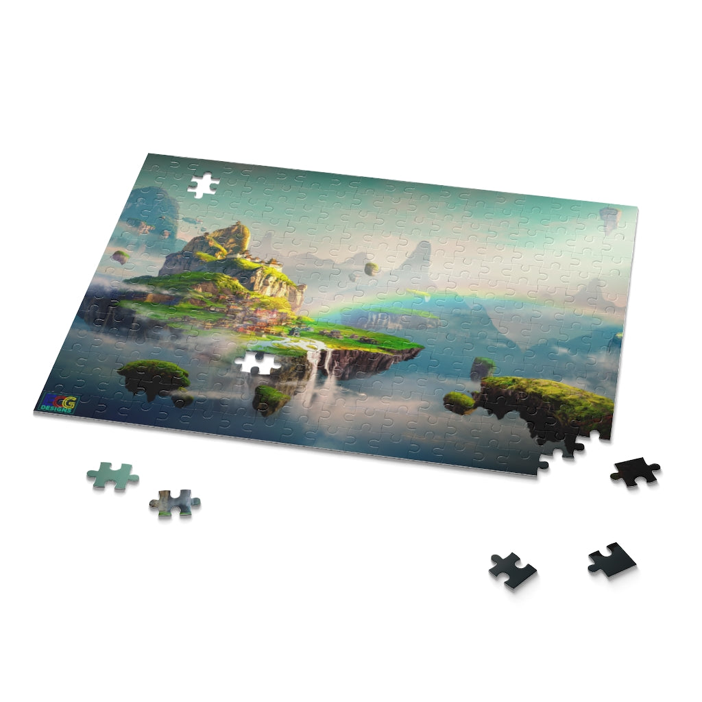 Floating Islands Puzzle (120, 252, 500-Piece)