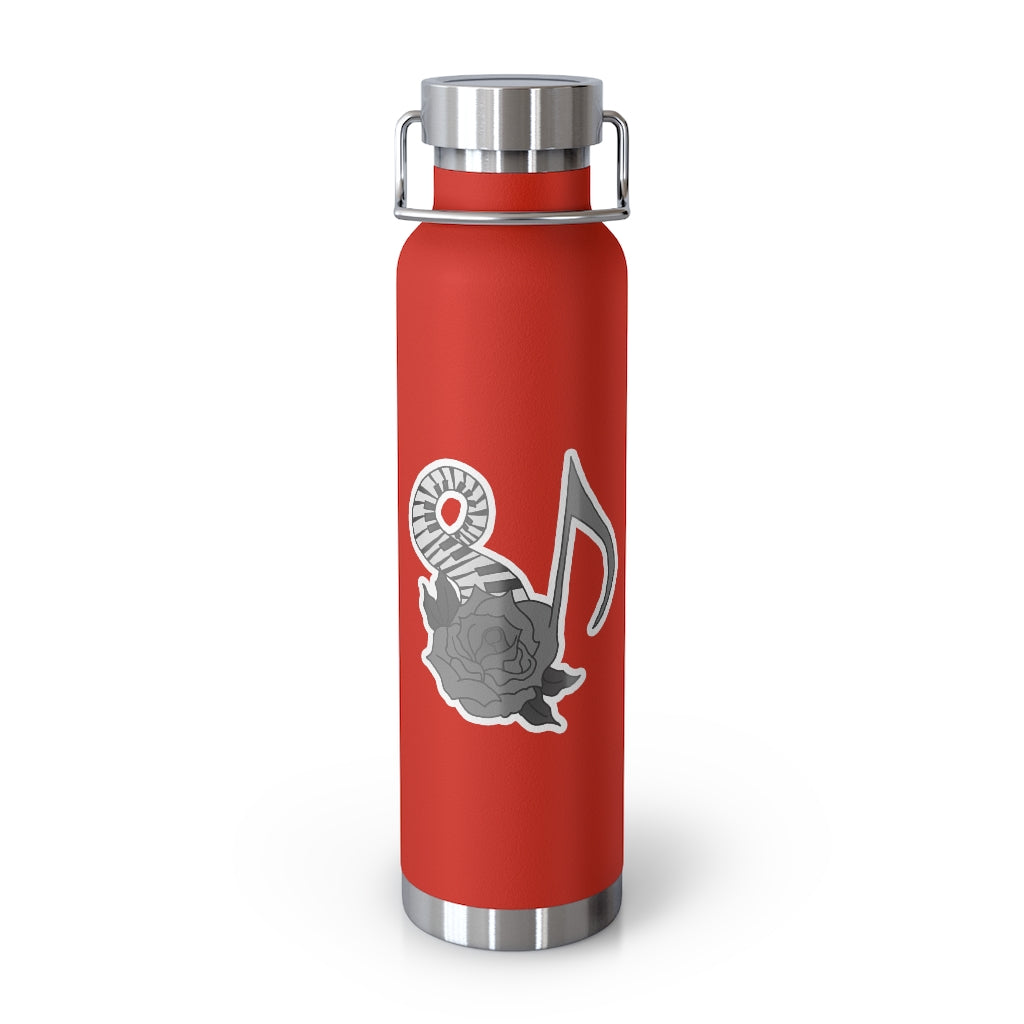 Musical Rose 22oz Vacuum Insulated Bottle