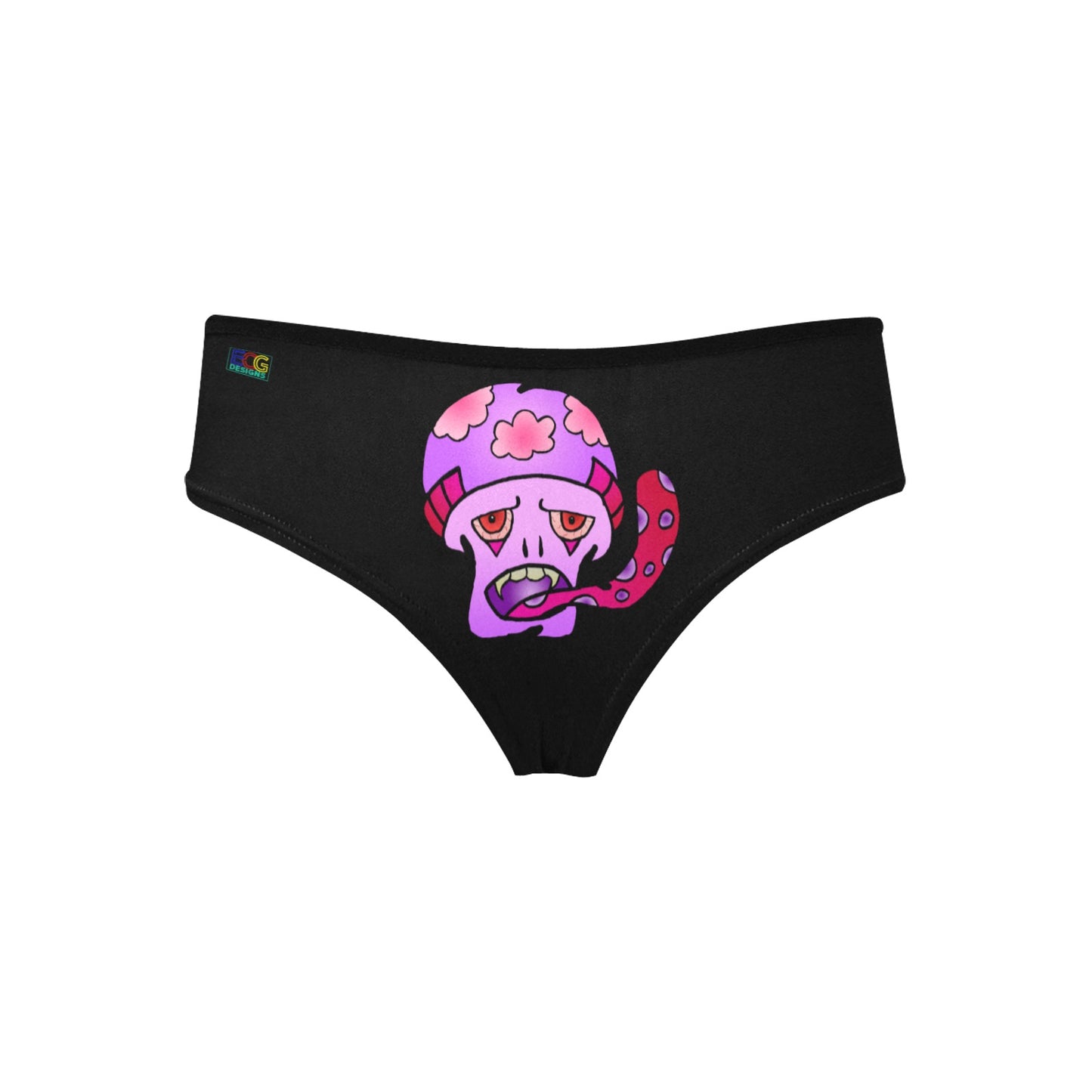 Pink Shroom Women's Hipster Panties (Model L33)