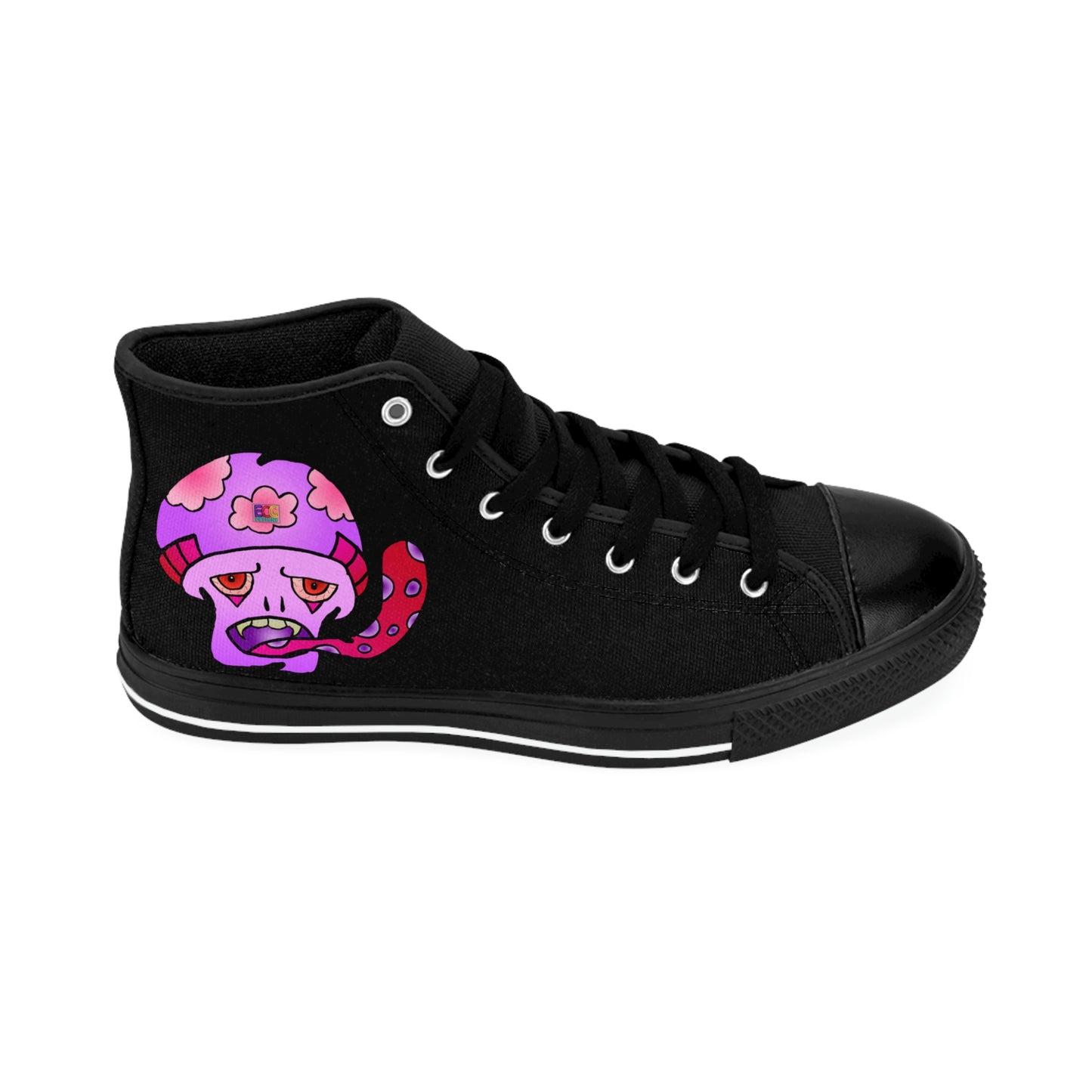 Pink Shroom Women's Classic Sneakers