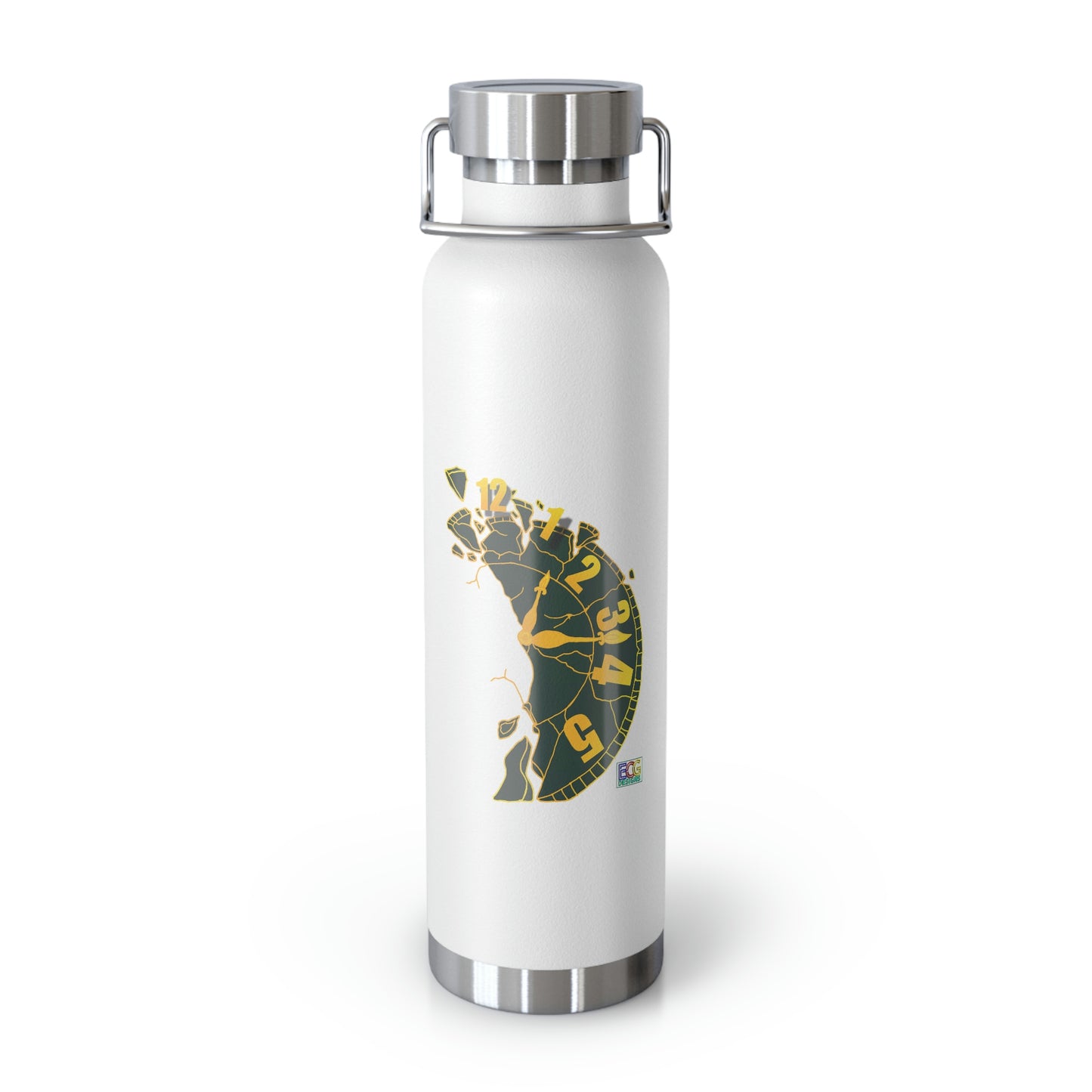 Broken Clock 22oz Vacuum Insulated Bottle