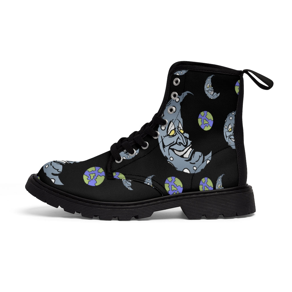 Silver Moon Men's Canvas Boots