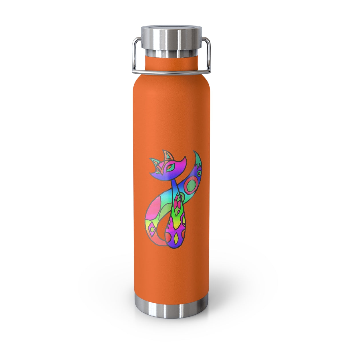 Rainbow Cat 22oz Vacuum Insulated Bottle