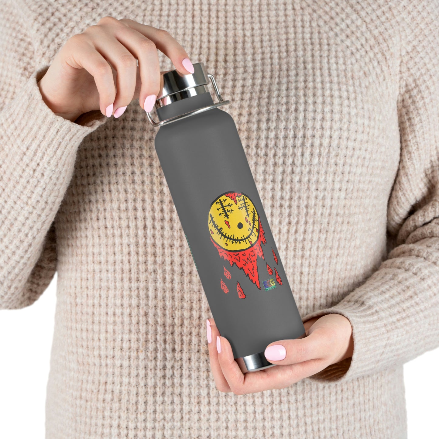 The Bloody Smile 22oz Vacuum Insulated Bottle