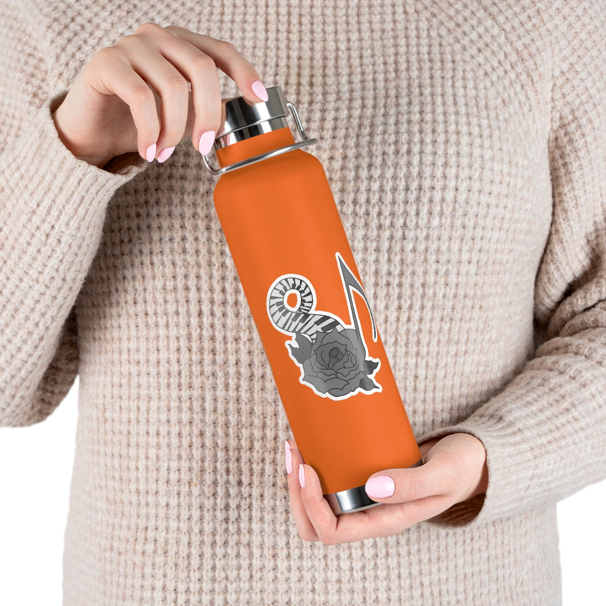 Musical Rose 22oz Vacuum Insulated Bottle