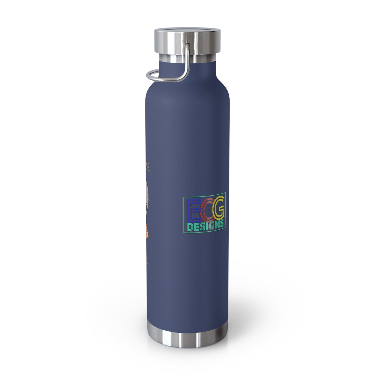 Gray Alien 22oz Vacuum Insulated Bottle