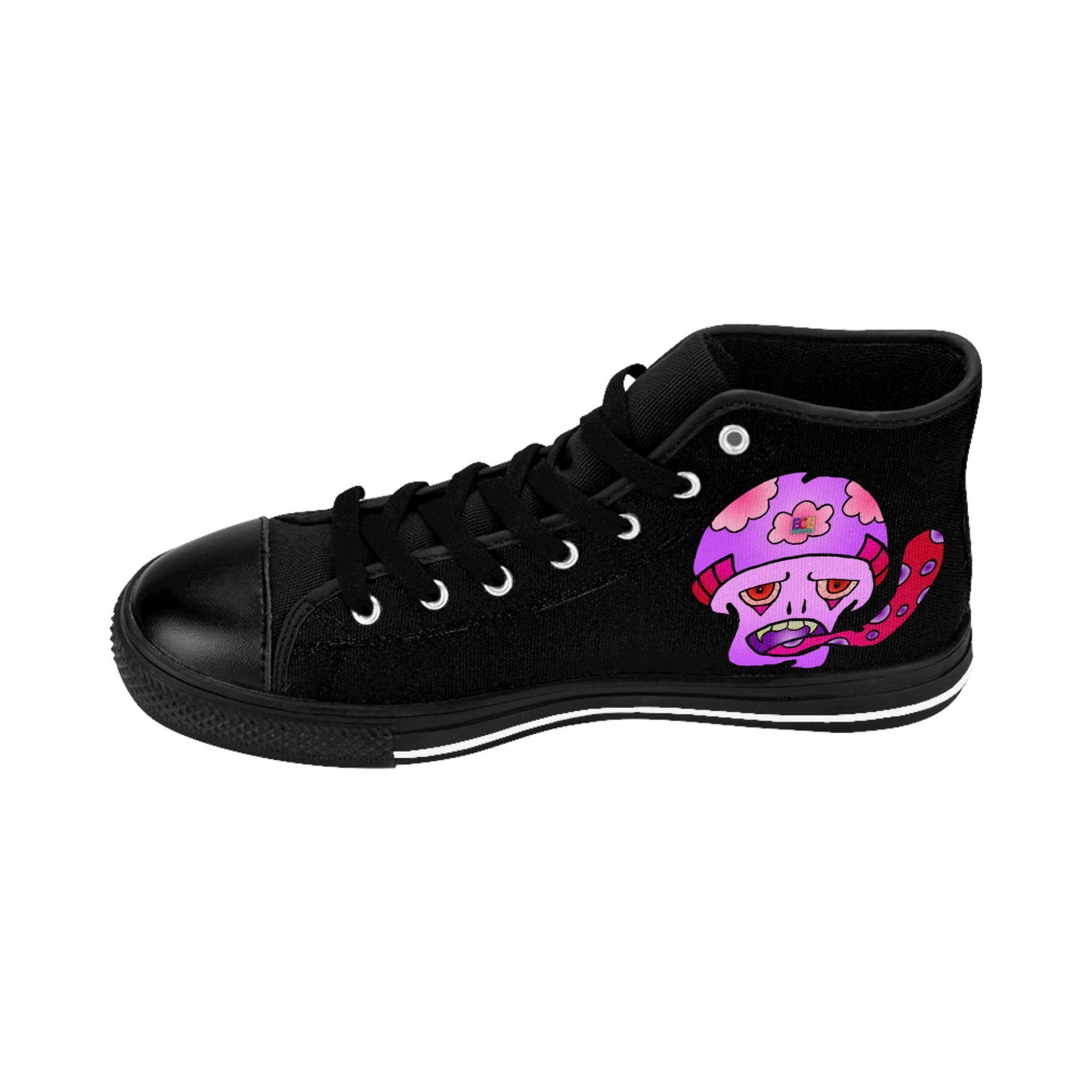 Pink Shroom Women's Classic Sneakers