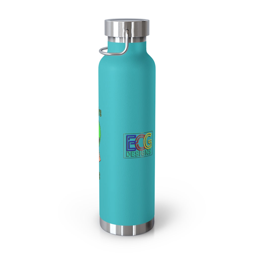 Green Alien 22oz Vacuum Insulated Bottle