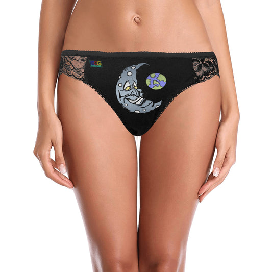 Silver Moon Women's Lace Panty (Model L41)