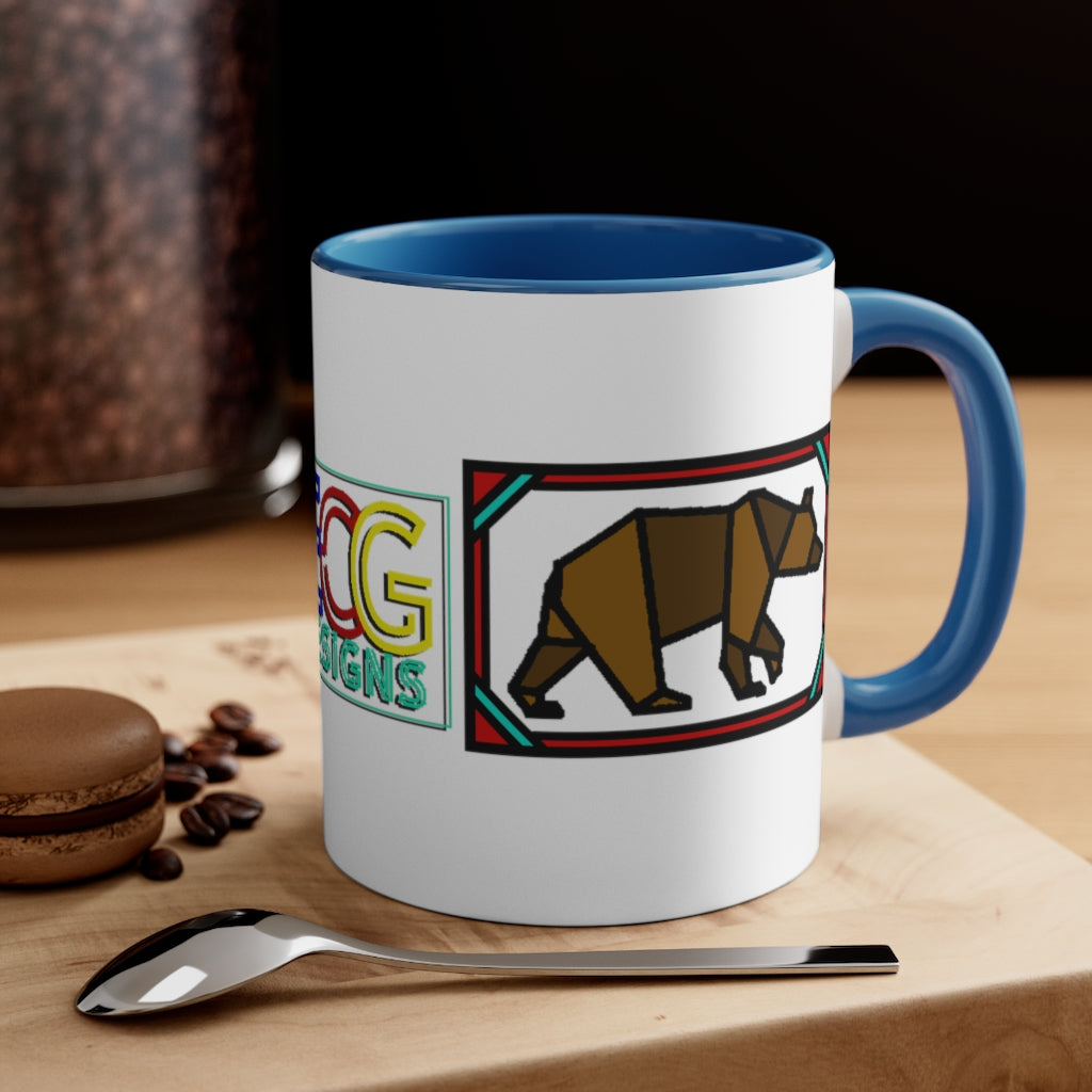 Brown Box Bear Accent Coffee Mug, 11oz