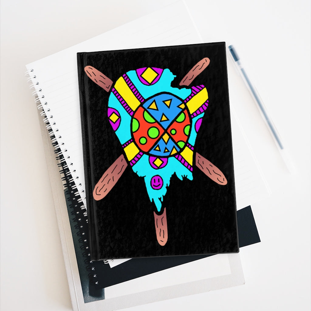 Multicolored Melted Popsicle Journal - Ruled Line