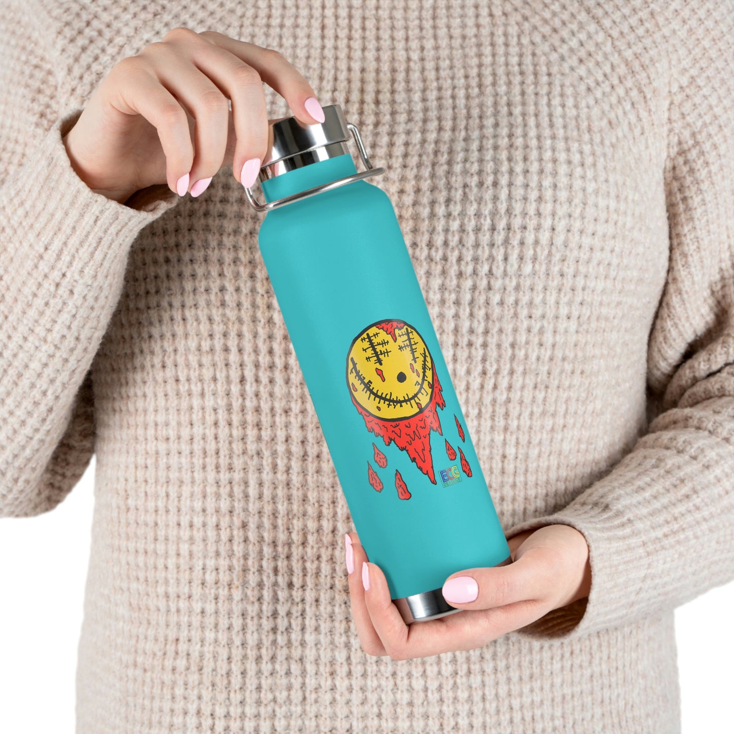 The Bloody Smile 22oz Vacuum Insulated Bottle