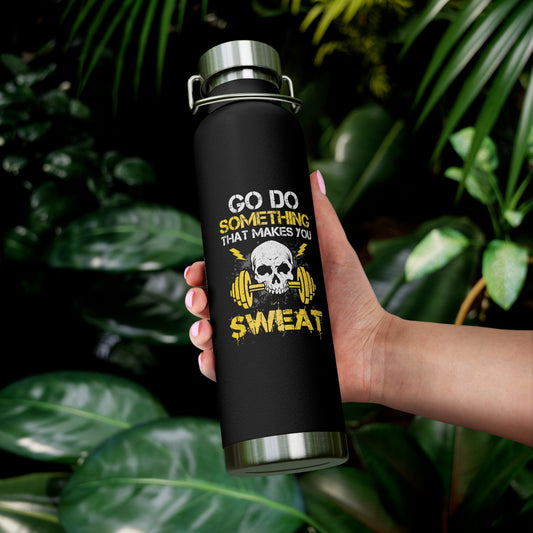 Gym Skull 22oz Vacuum Insulated Bottle