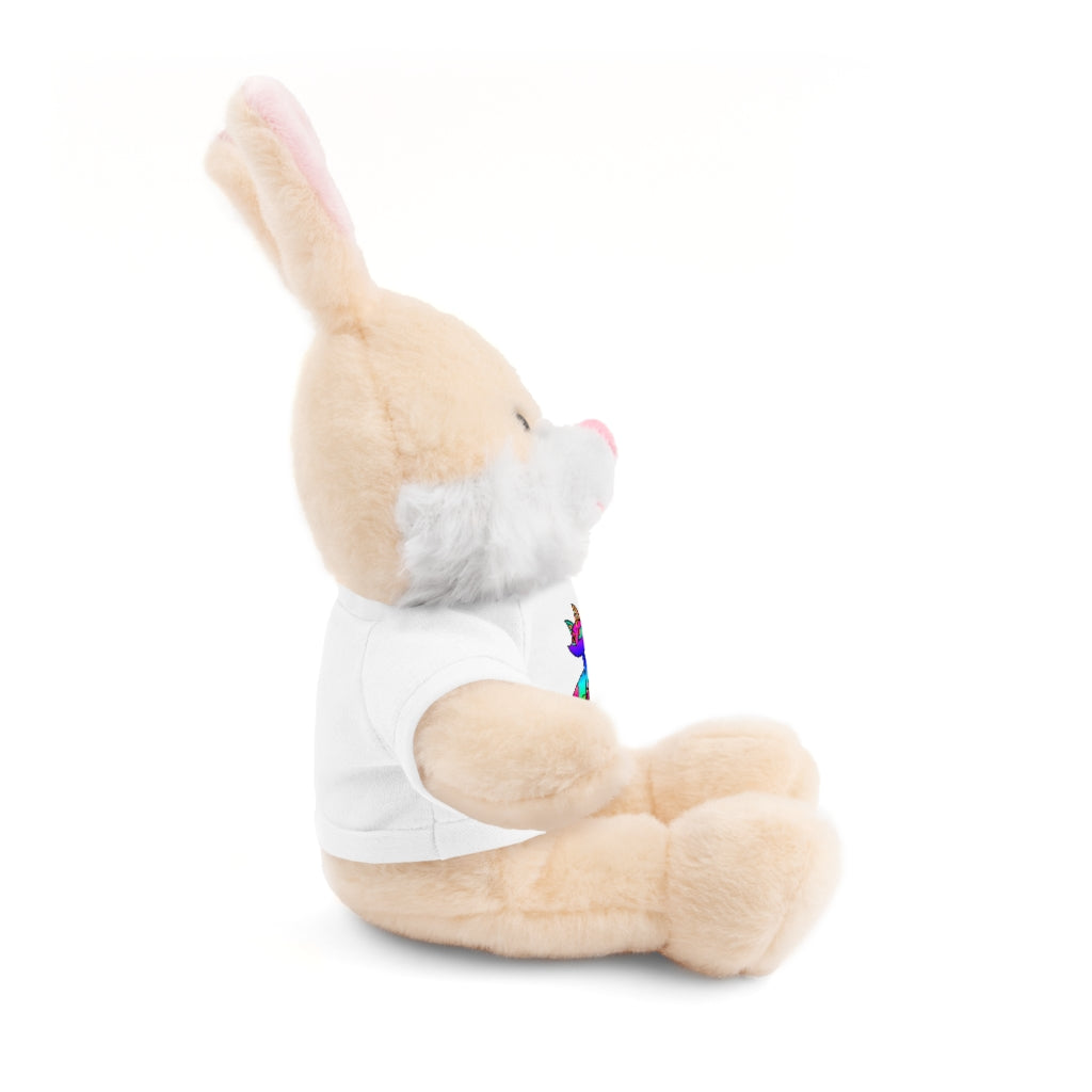 Rainbow Cat Stuffed Animals with Tee