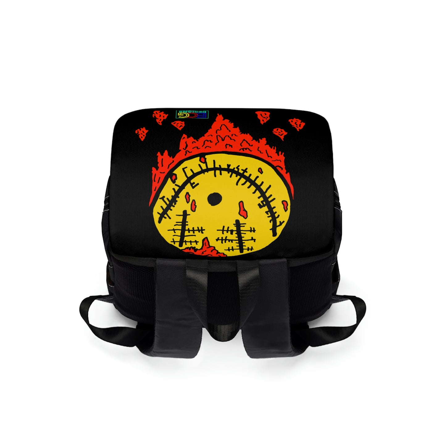 The Bloody Smile Unisex Casual Shoulder Backpack