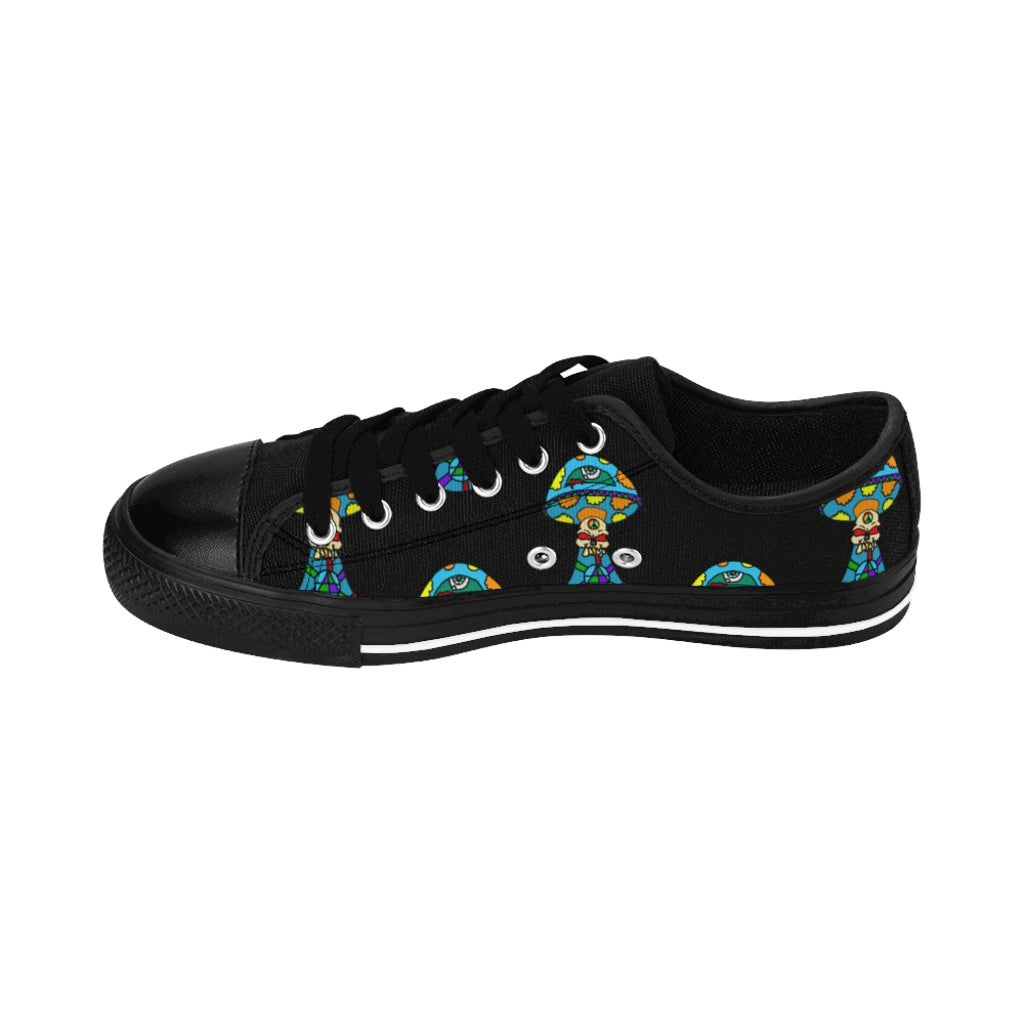 Multicolored Skull Shroom Women's Sneakers