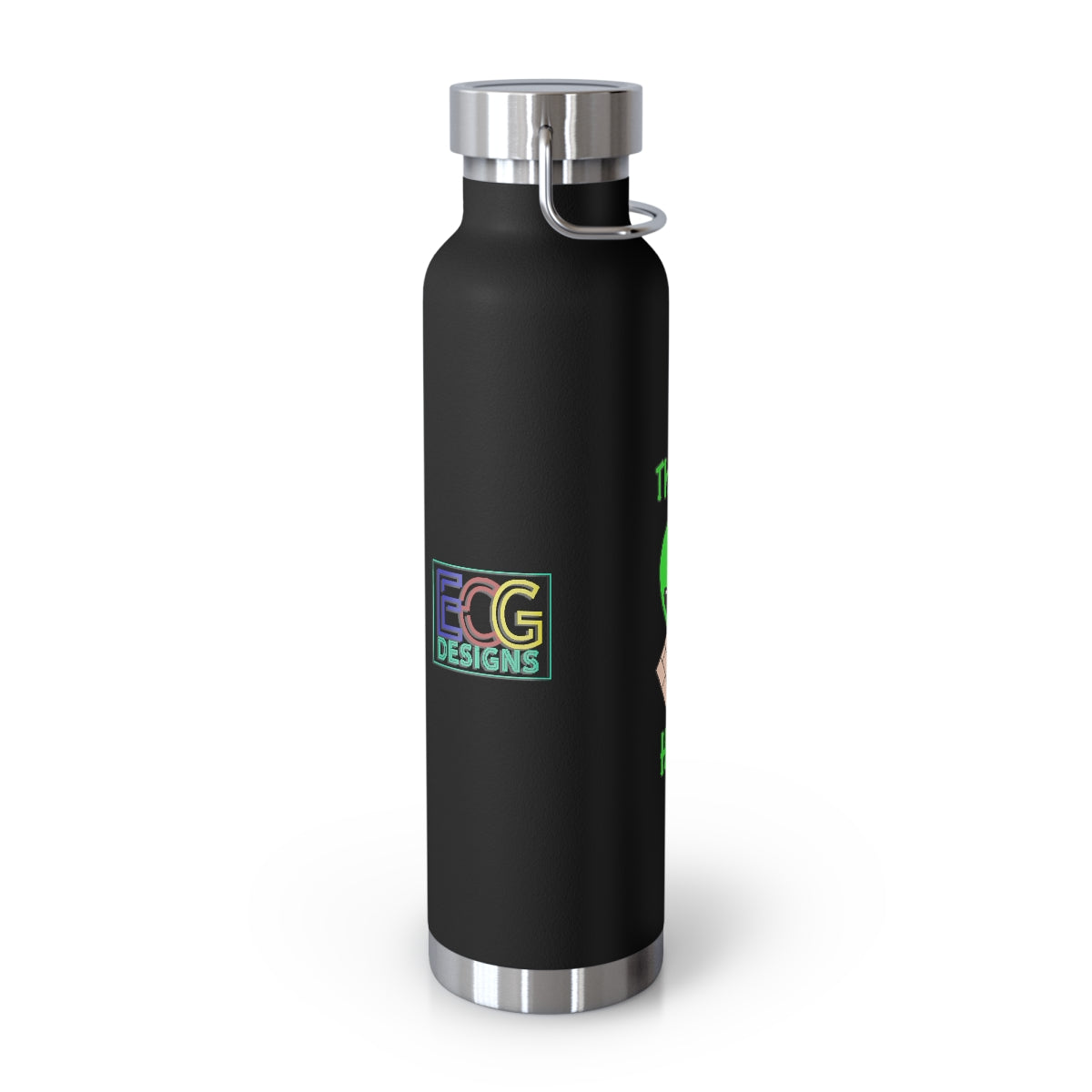 Green Alien 22oz Vacuum Insulated Bottle