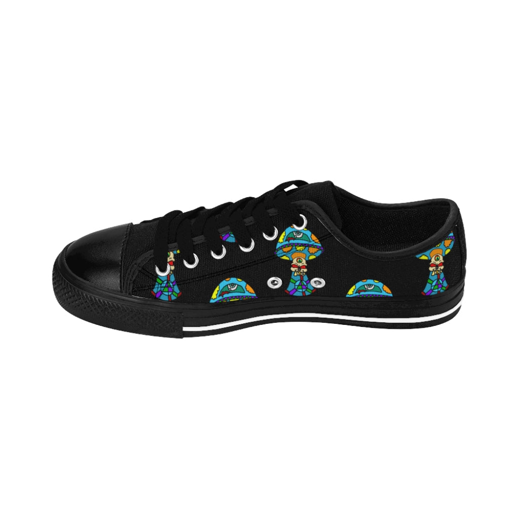 Multicolored Skull Shroom Men's Sneakers