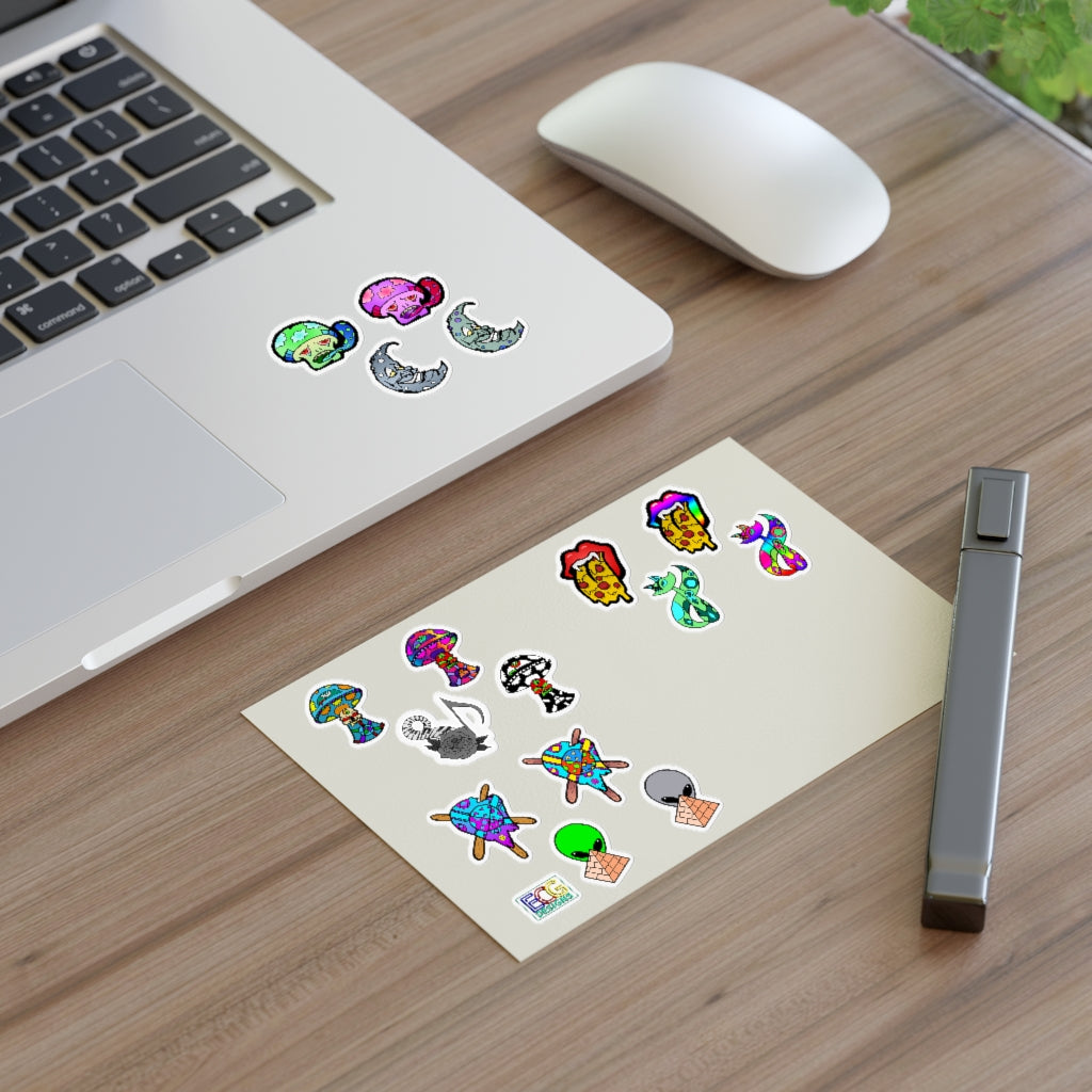 ECG Designs Sticker Sheets