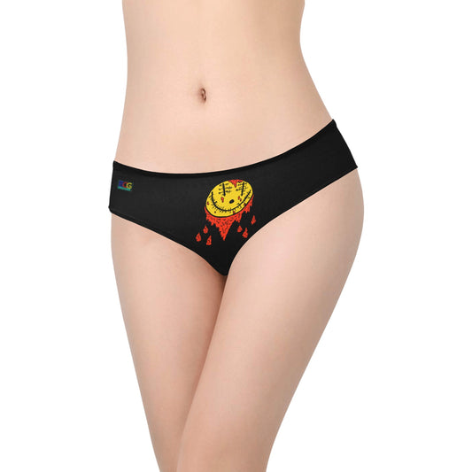 The Bloody Smile Women's Hipster Panties (Model L33)