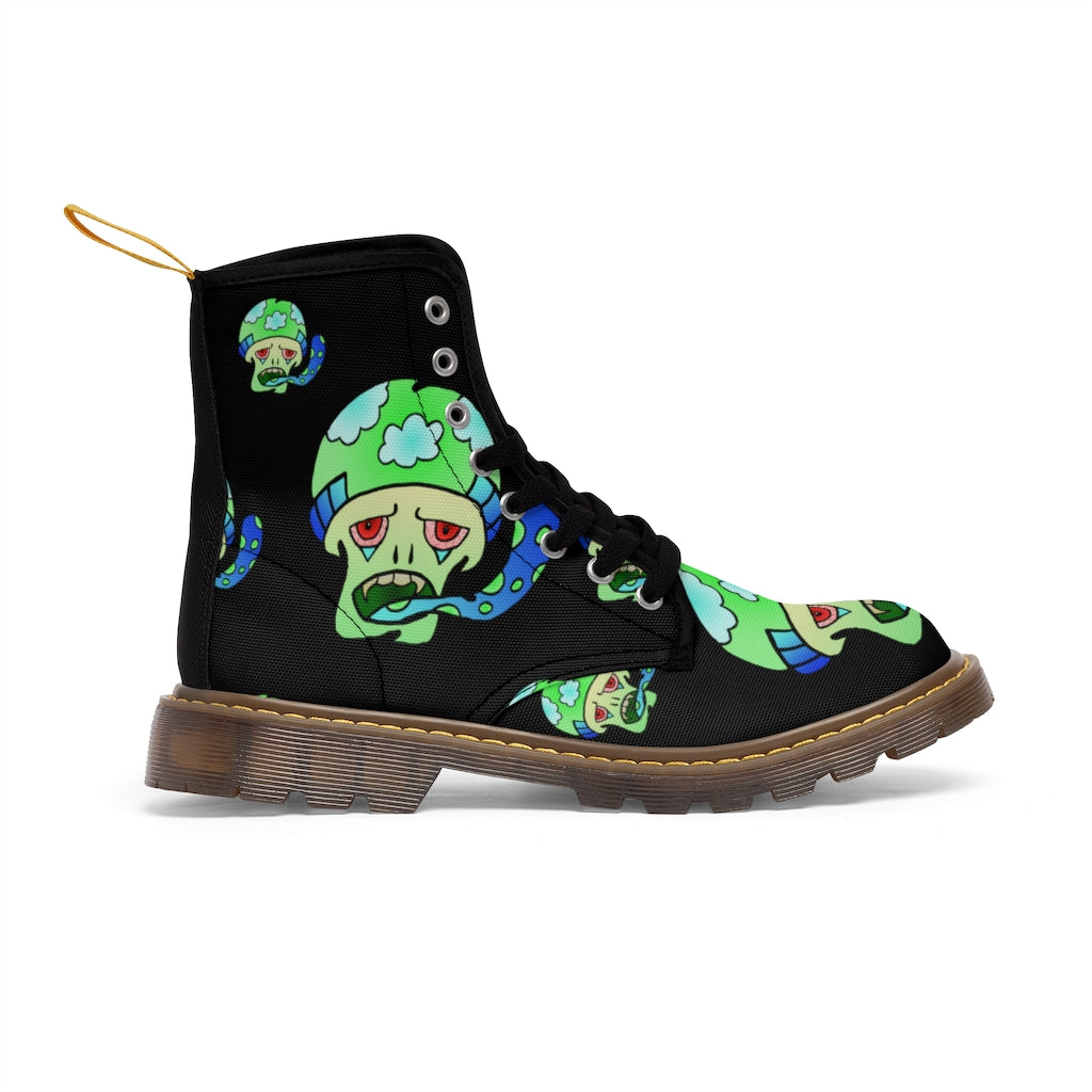 Green Shroom Men's Canvas Boots