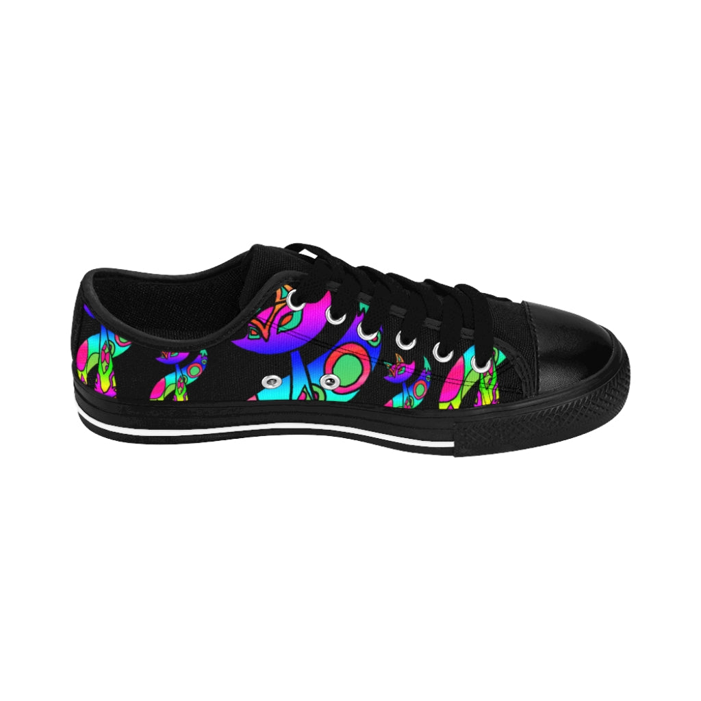 Rainbow Cat Women's Sneakers